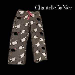 Kids sheep pajama pants. Size Large. Polyester.